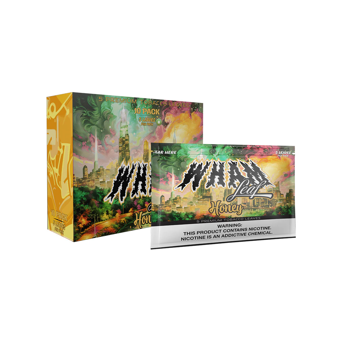Wham Leaf Tobacco Leaves Honey